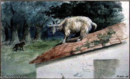 The Kid And The Wolf — Randolph Caldecott