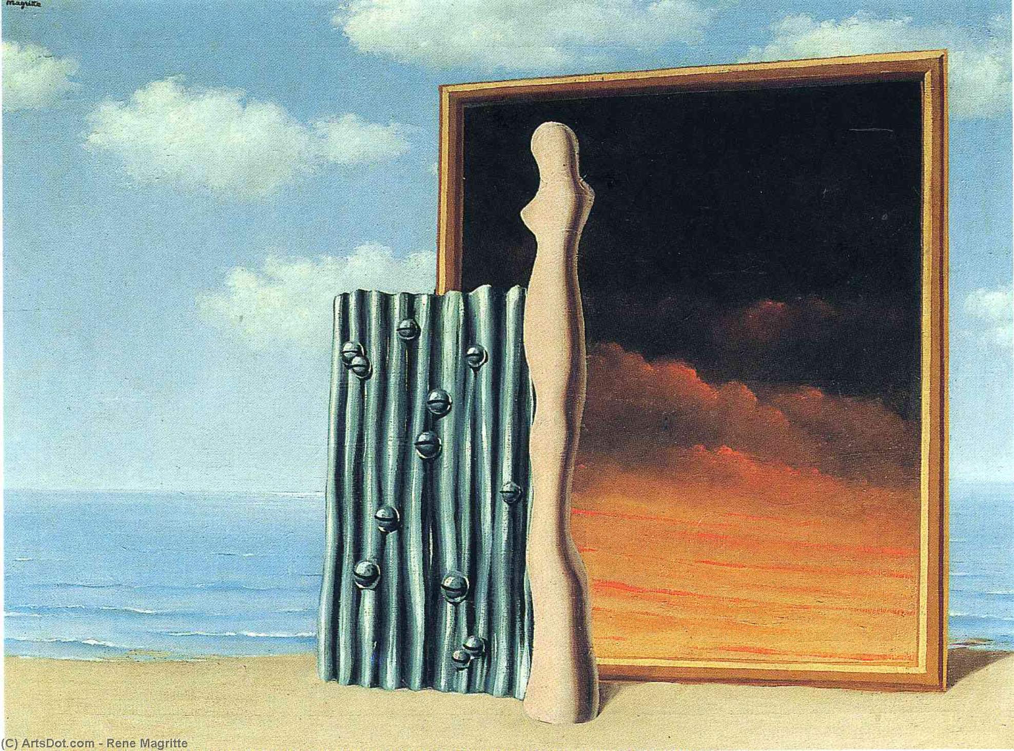 Composition On A Seashore — René Magritte