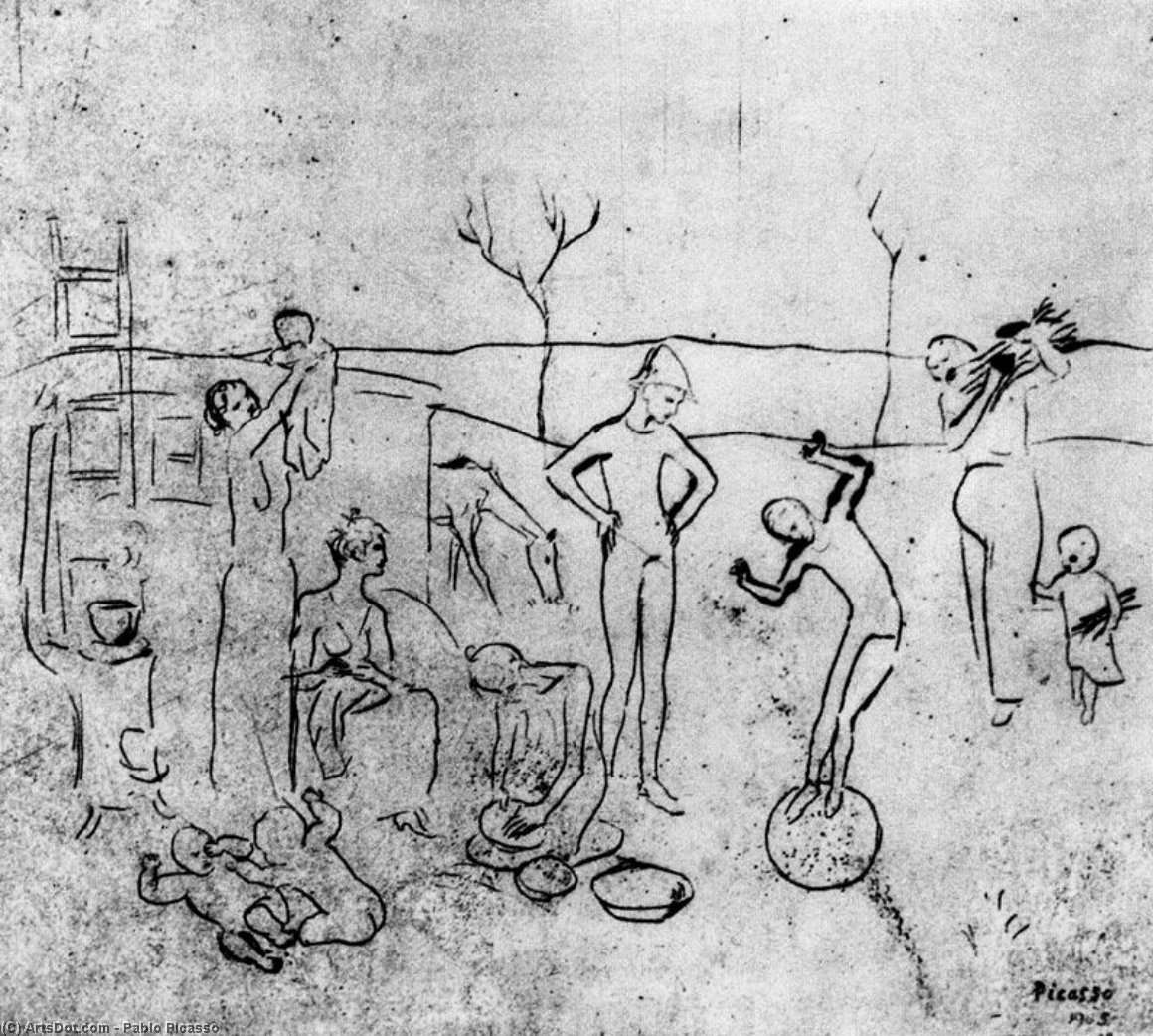 Los Saltimbanques — Pablo Picasso