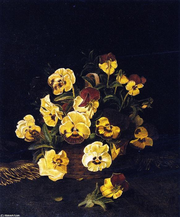 Scopri l'opera più popolare di William Mason Brown, classificata al n. 10: Still LIfe Pansies