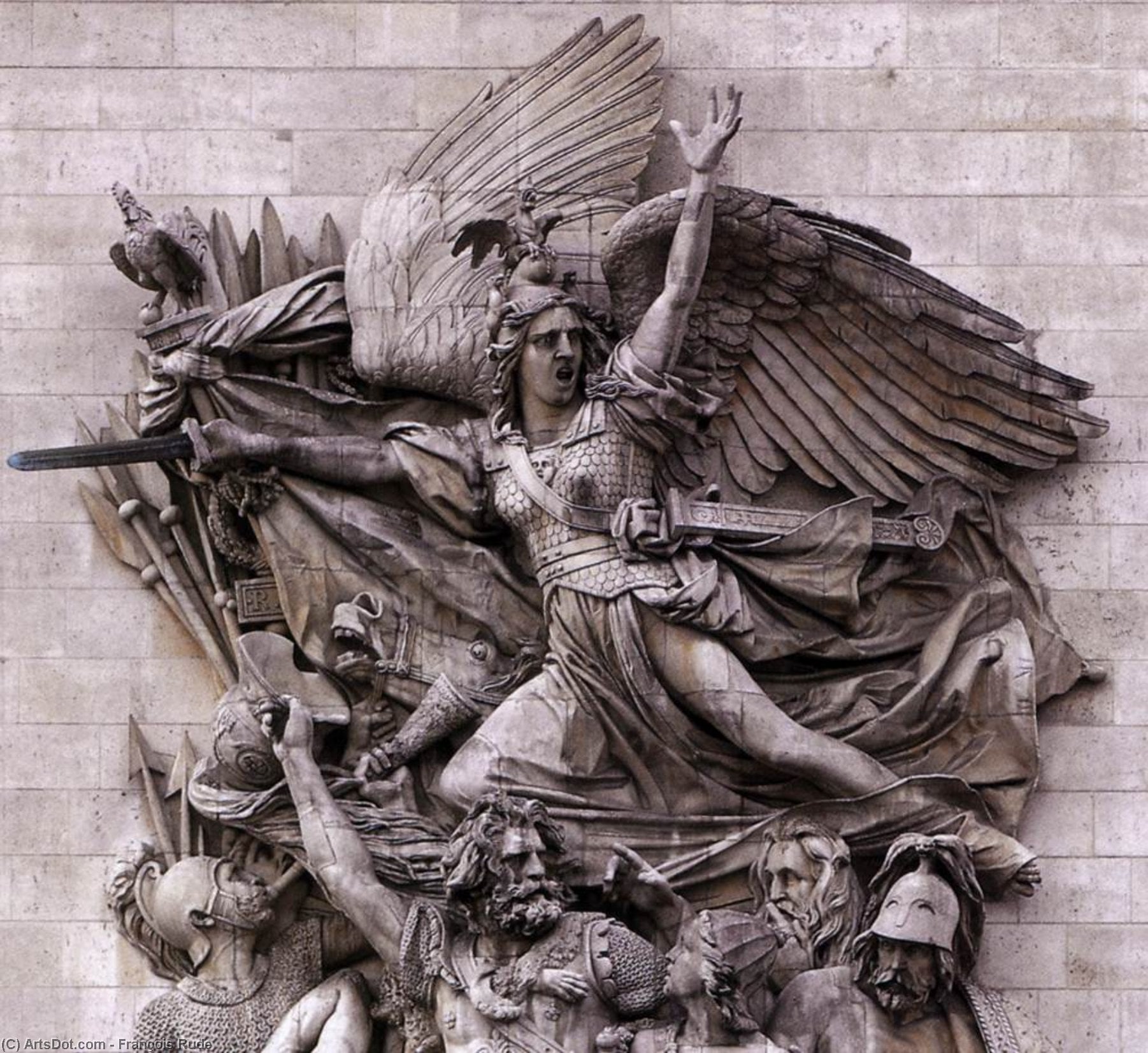 March Of The Volunteers Of 1792 (detail) — François Rude