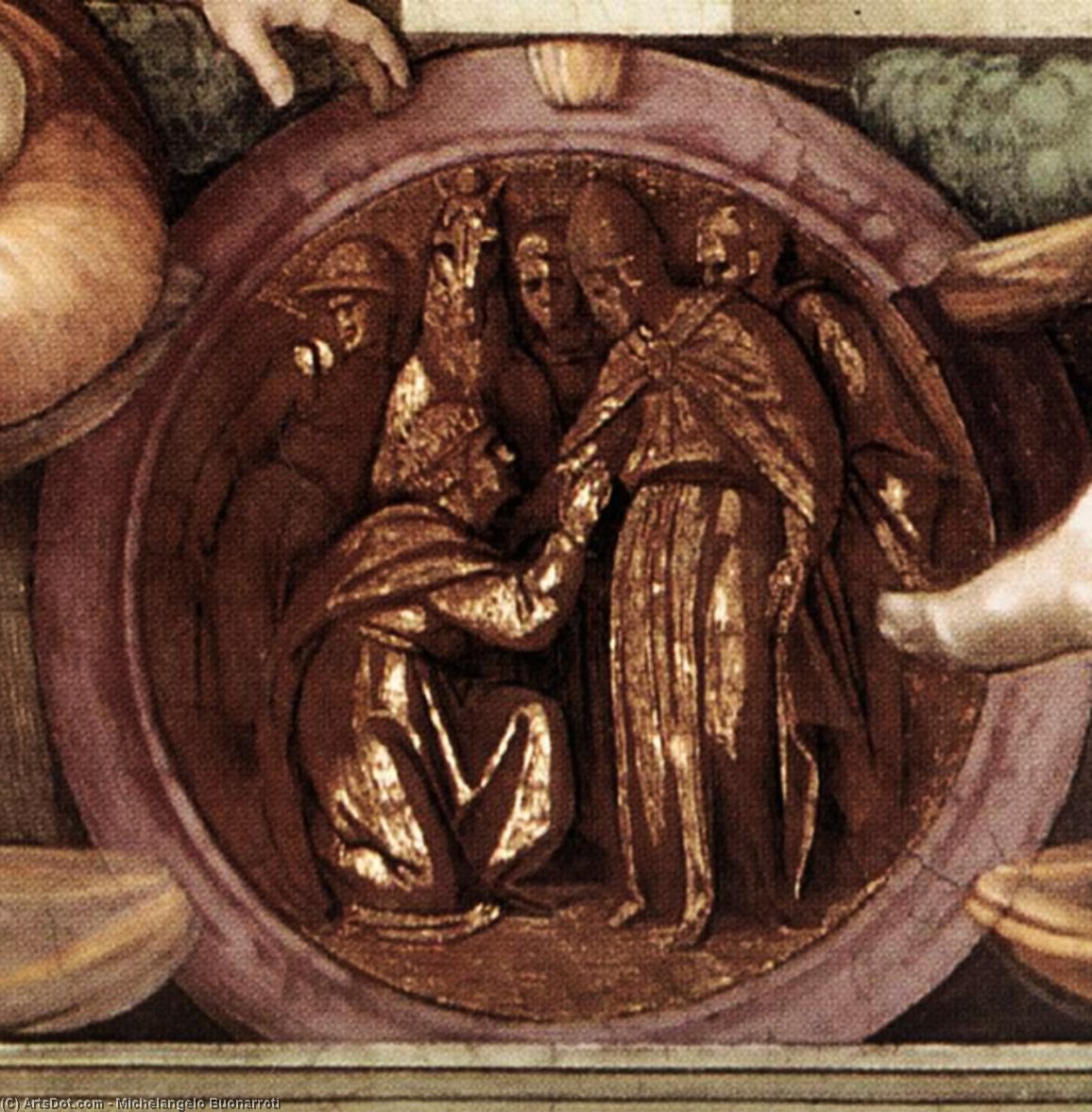 Medalion (16) — Michelangelo Buonarroti