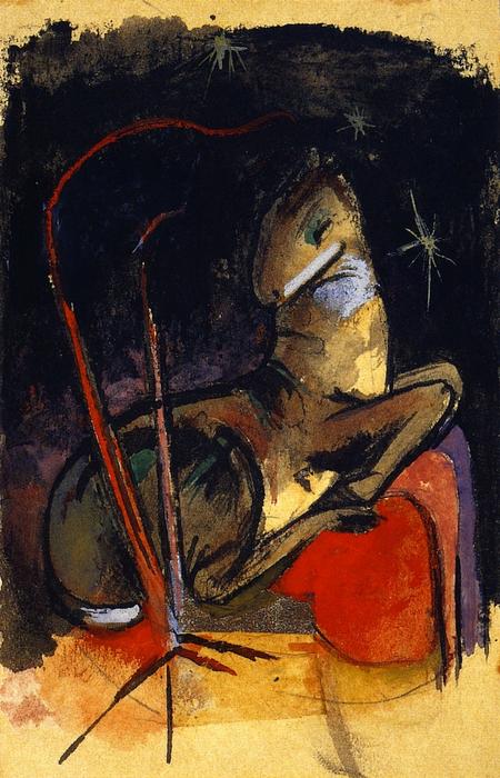 Animale Che Riposa — Franz Marc