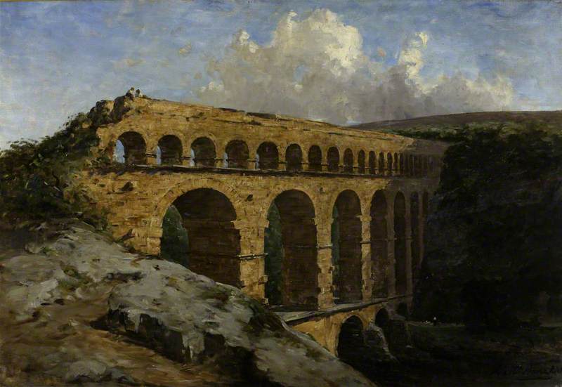 The Pont Du Gard — Nathaniel Hone Ii
