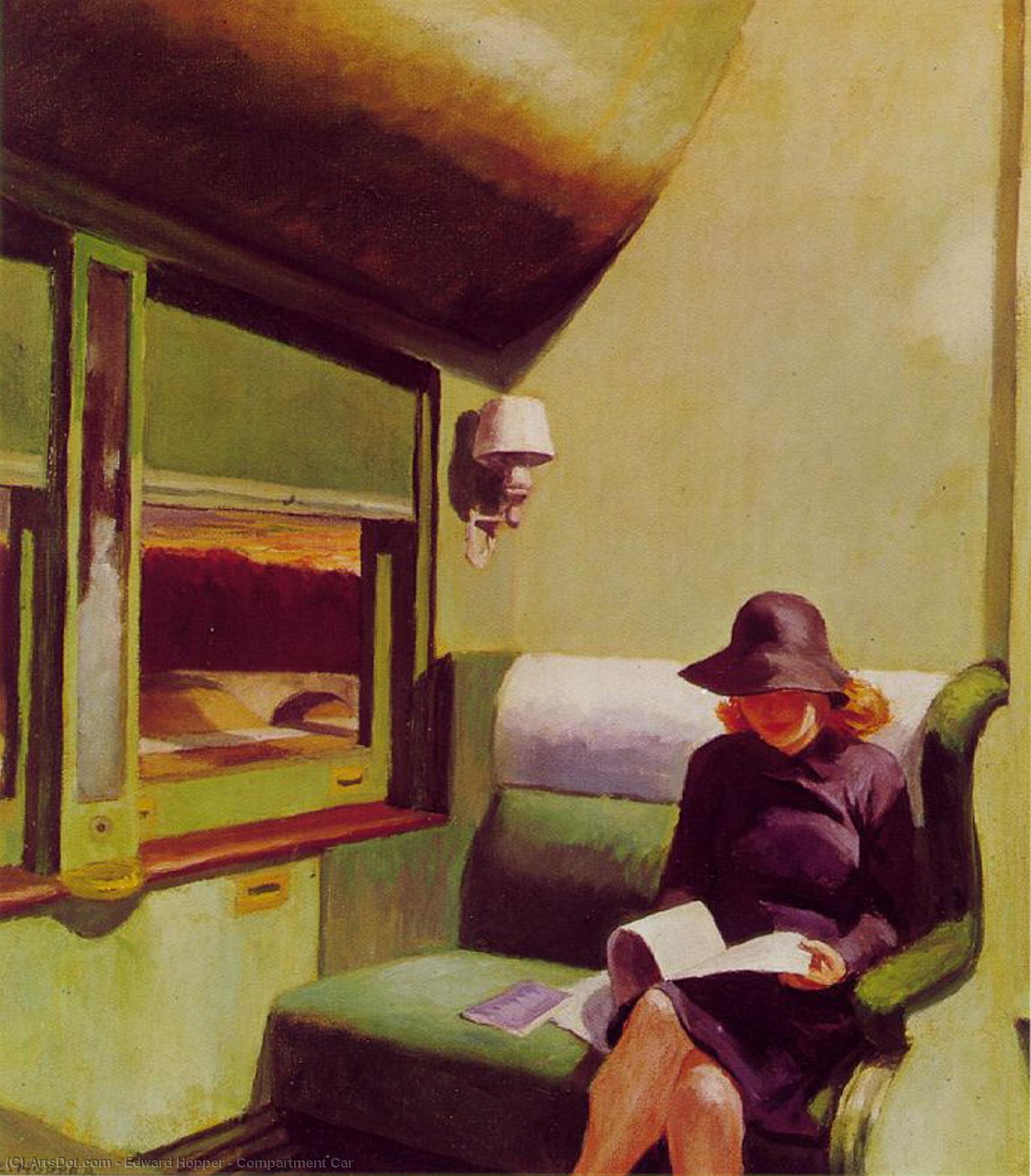 Compartment Car — Едвард Хопер