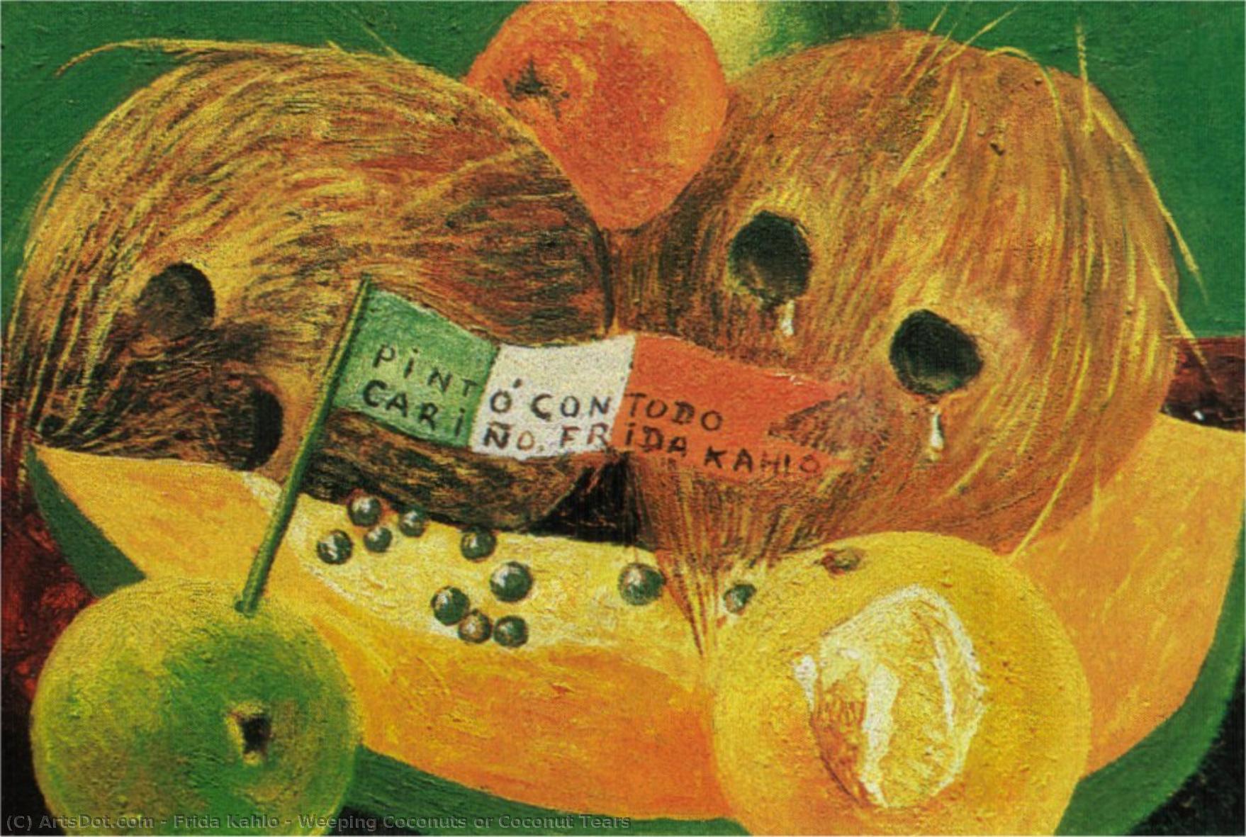 Weeping Coconuts Or Coconut Tears — Frida Kahlo