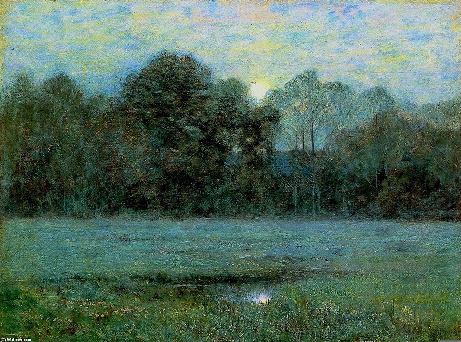 Midsummer Moonrise — Dwight William Tryon
