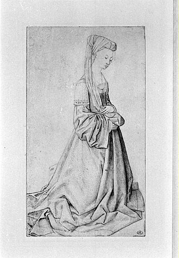 La Donna Inginocchiata — Rogier Van Der Weyden