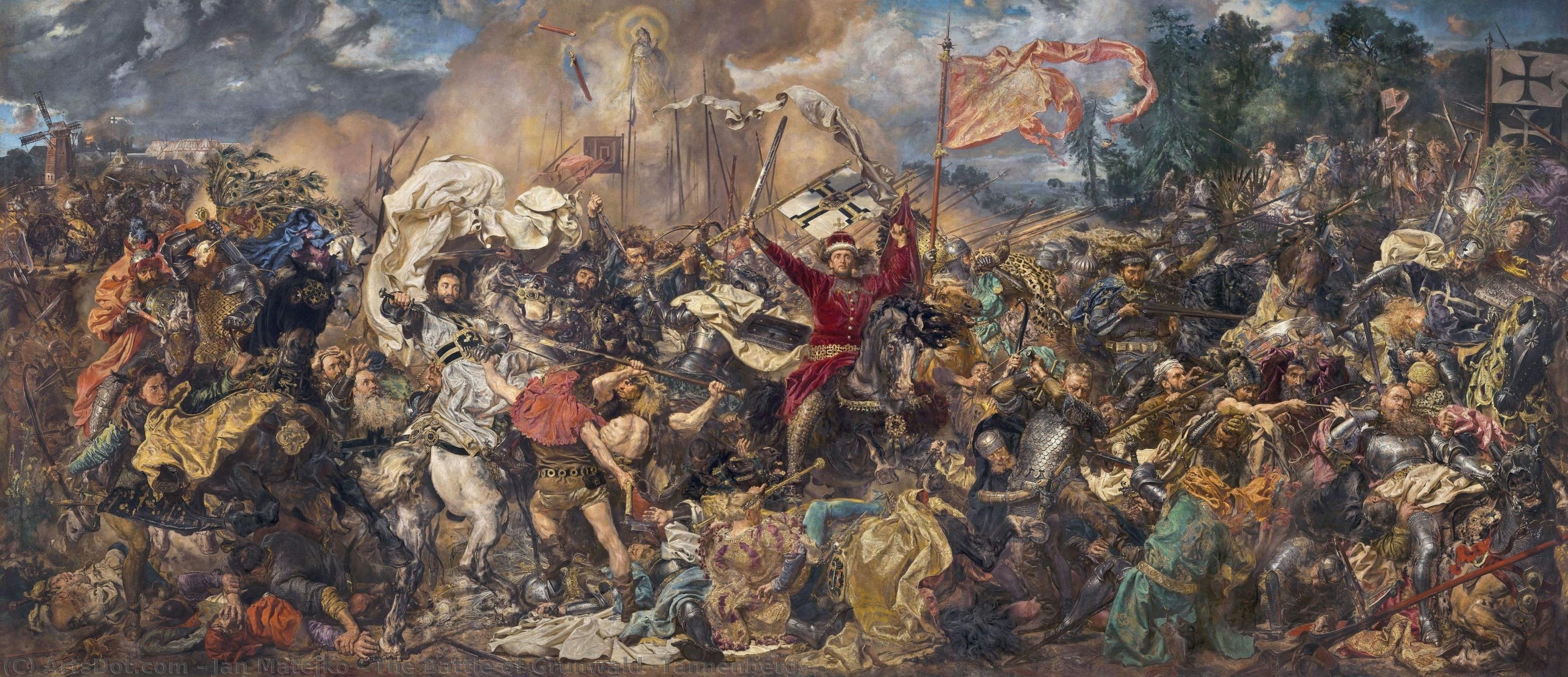 The Battle Of Grunwald [tannenberg] — Jan Matejko