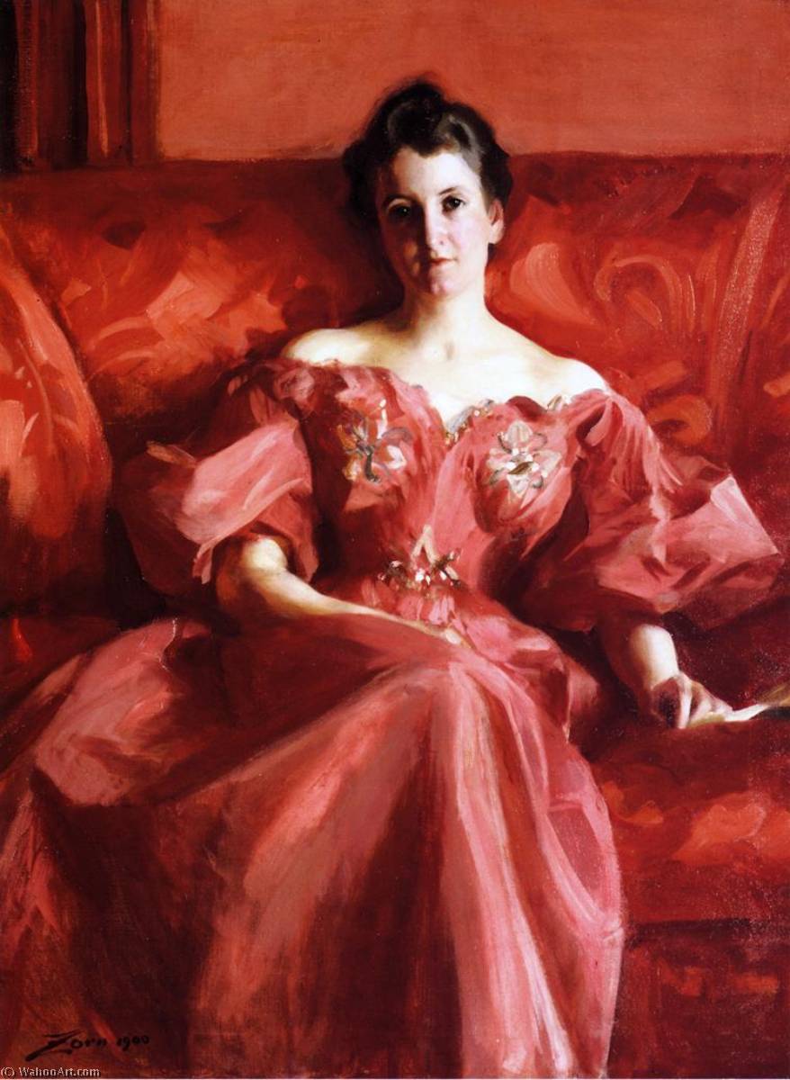 Mrs. Howe (nee Deering) — Anders Zorn