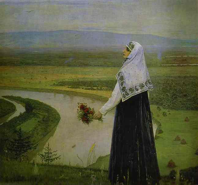 On The Hills — Mikhail Nesterov