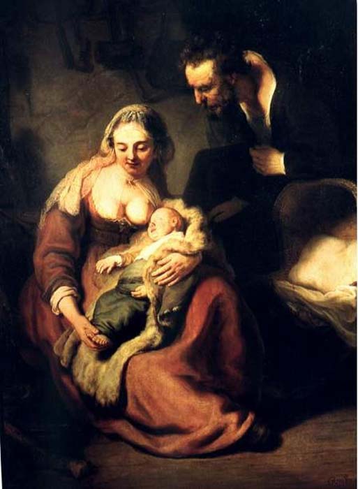 La Sainte Famille, Munich — Rembrandt Van Rijn