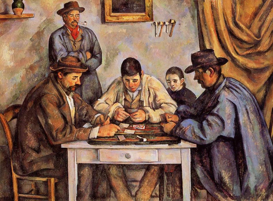 I Giocatori — Paul Cézanne