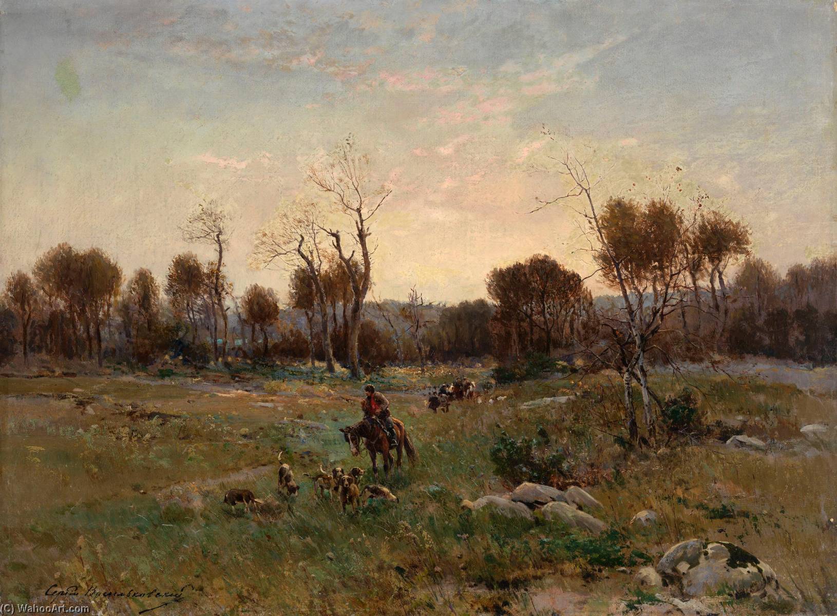 Hunting Scene — Seržij Ivanovič Vasilkivskij