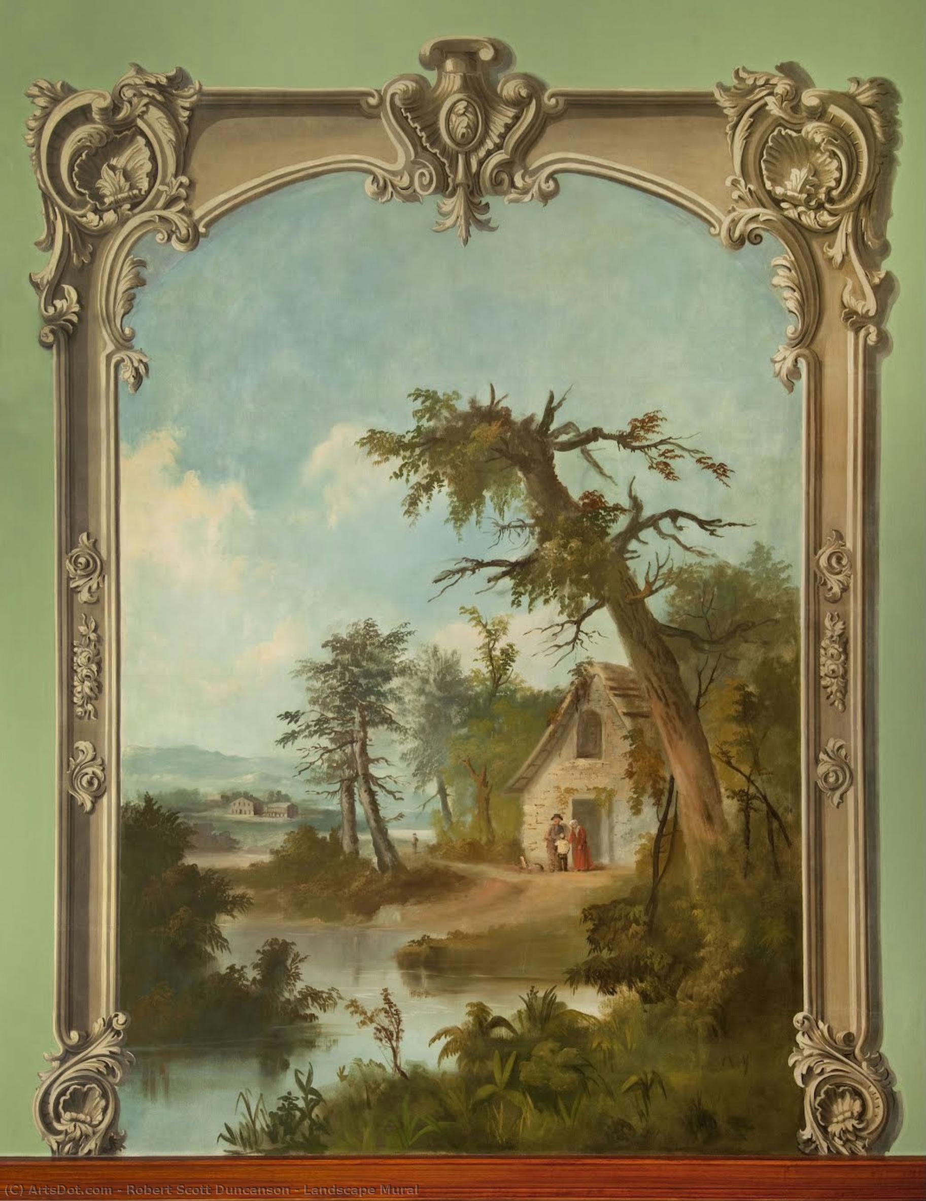 Landscape Mural — Robert Seldon Duncanson