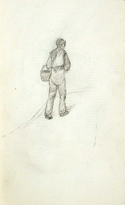 Boy With Basket — John Ottis Adams