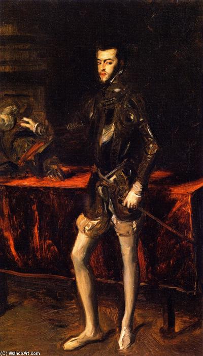 Philip Ii, After Titian — John Singer Sargent