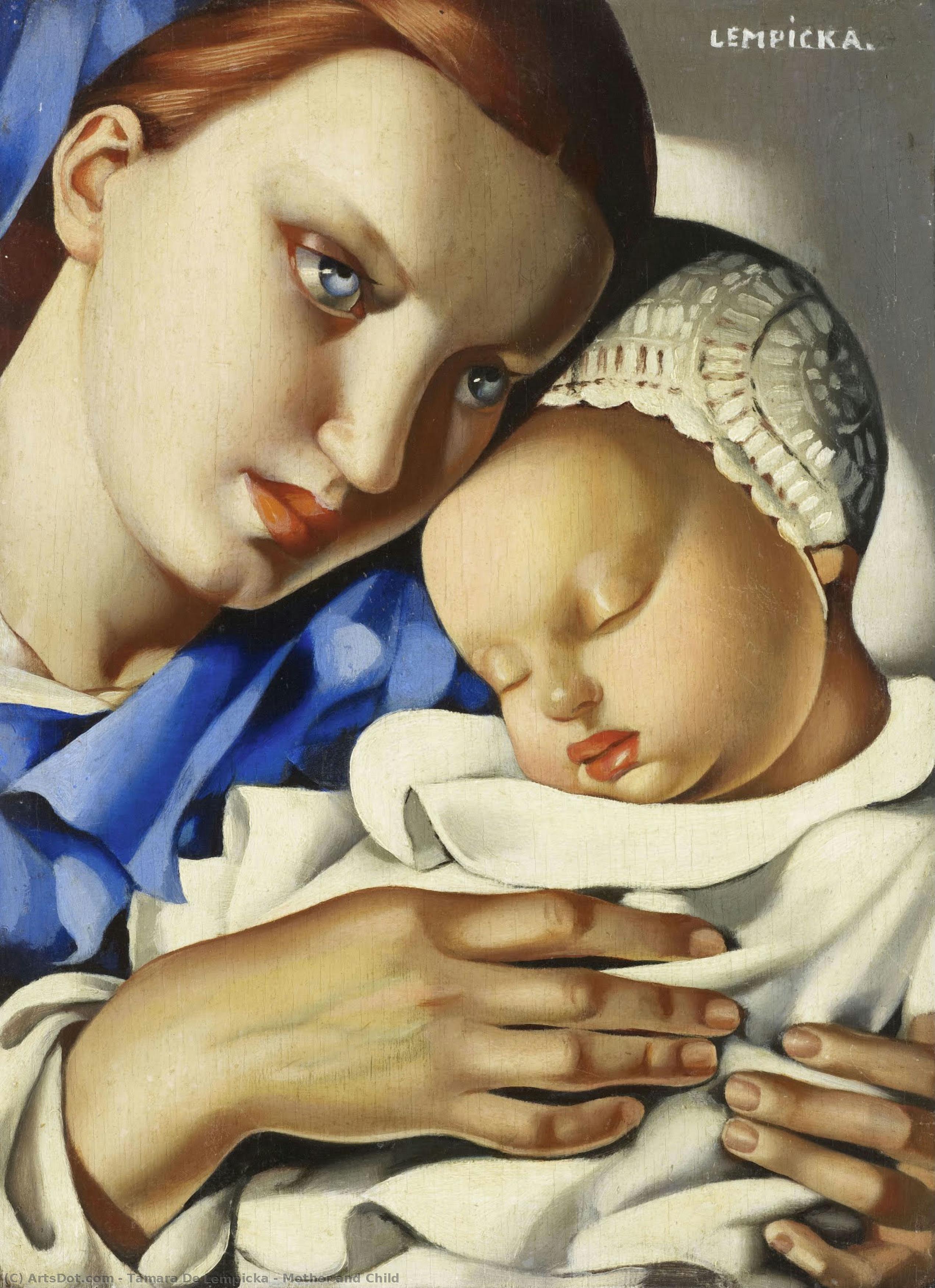 Mother And Child — Tamara De Lempická