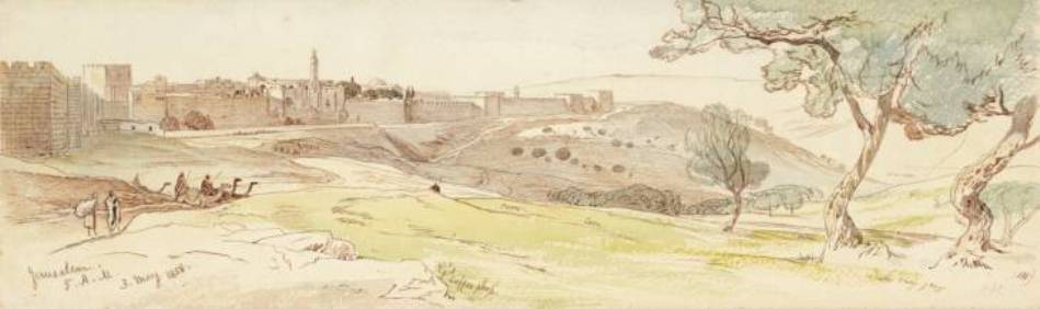 View Of Jerusalem — Едвард Лер