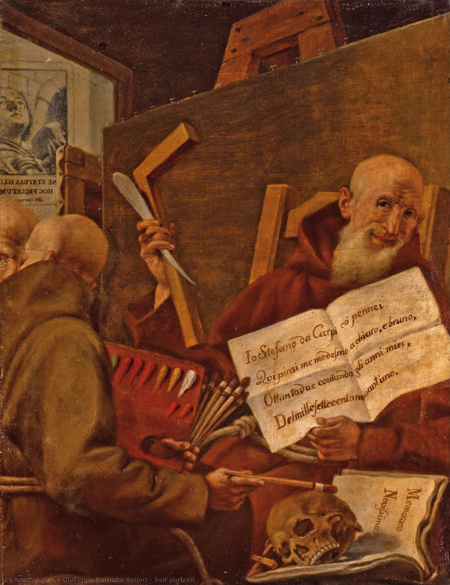 Self Portrait — Giuseppe Barnaba Solieri