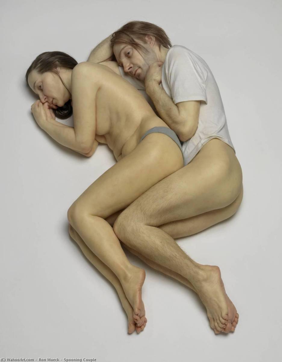 Spooning Couple — Ron Mueck