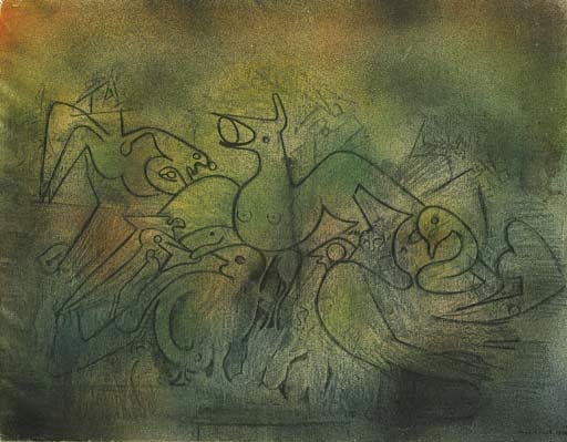 Oiseaux 2 — Max Ernst