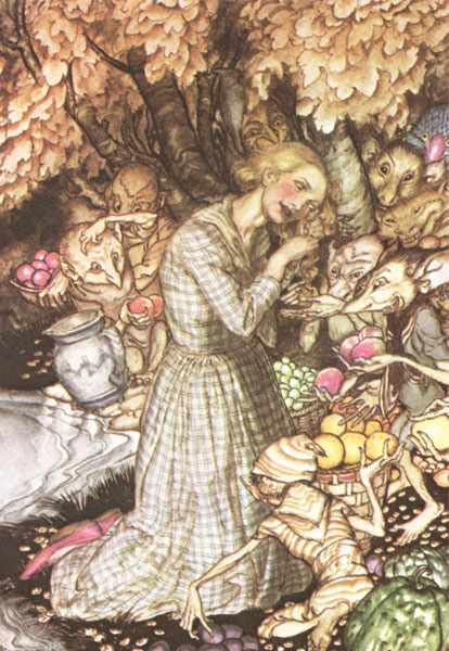 Goblin Frontispiece — Arthur Rackham