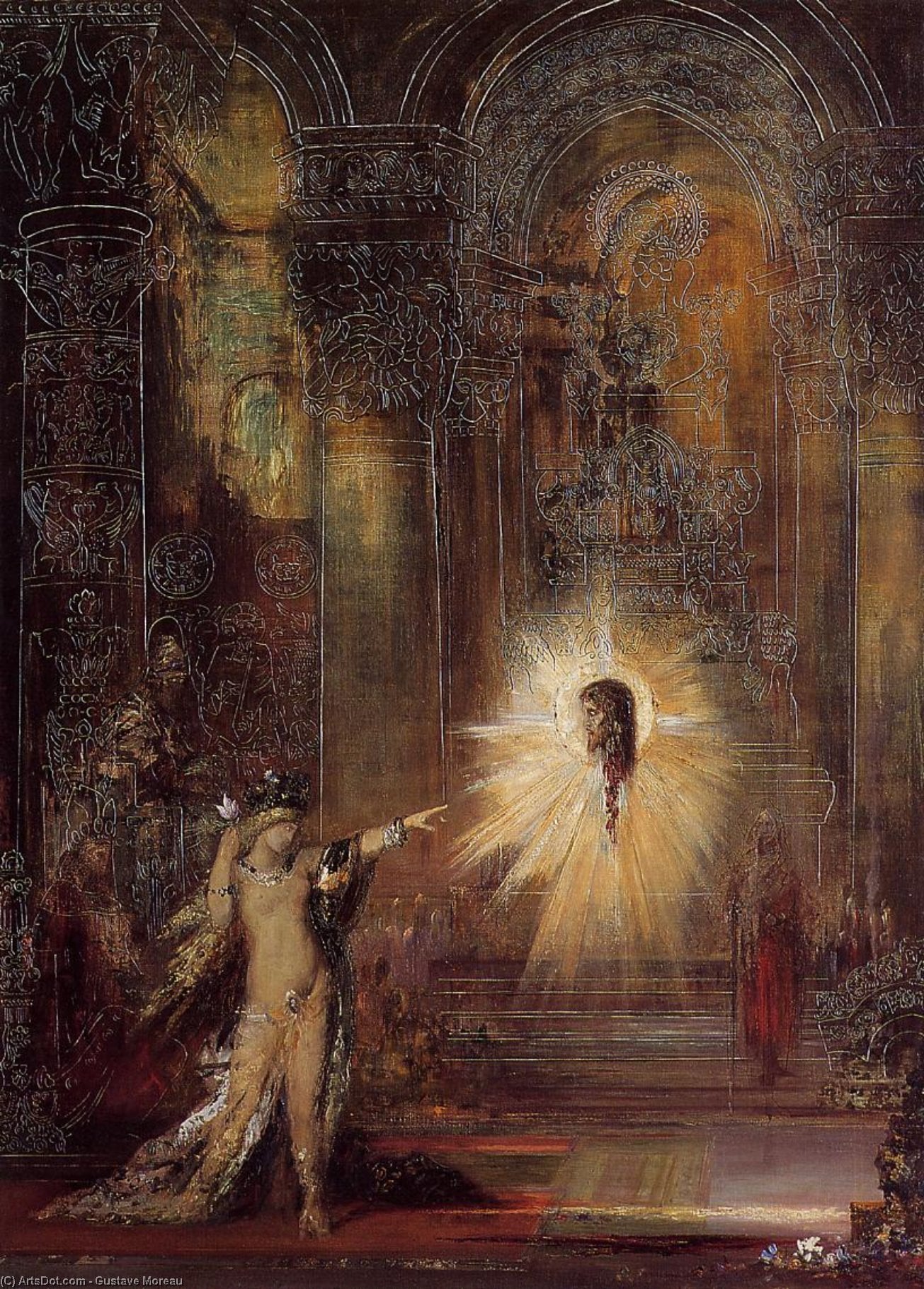 La Aparición — Gustave Moreau