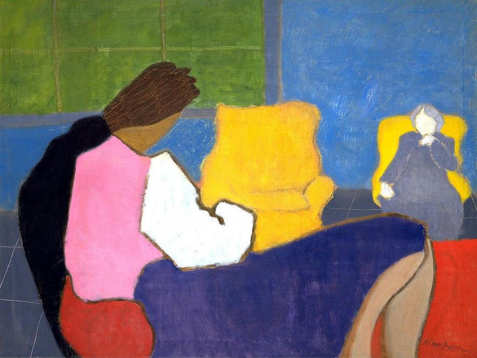 Sally And Sara — Milton Avery