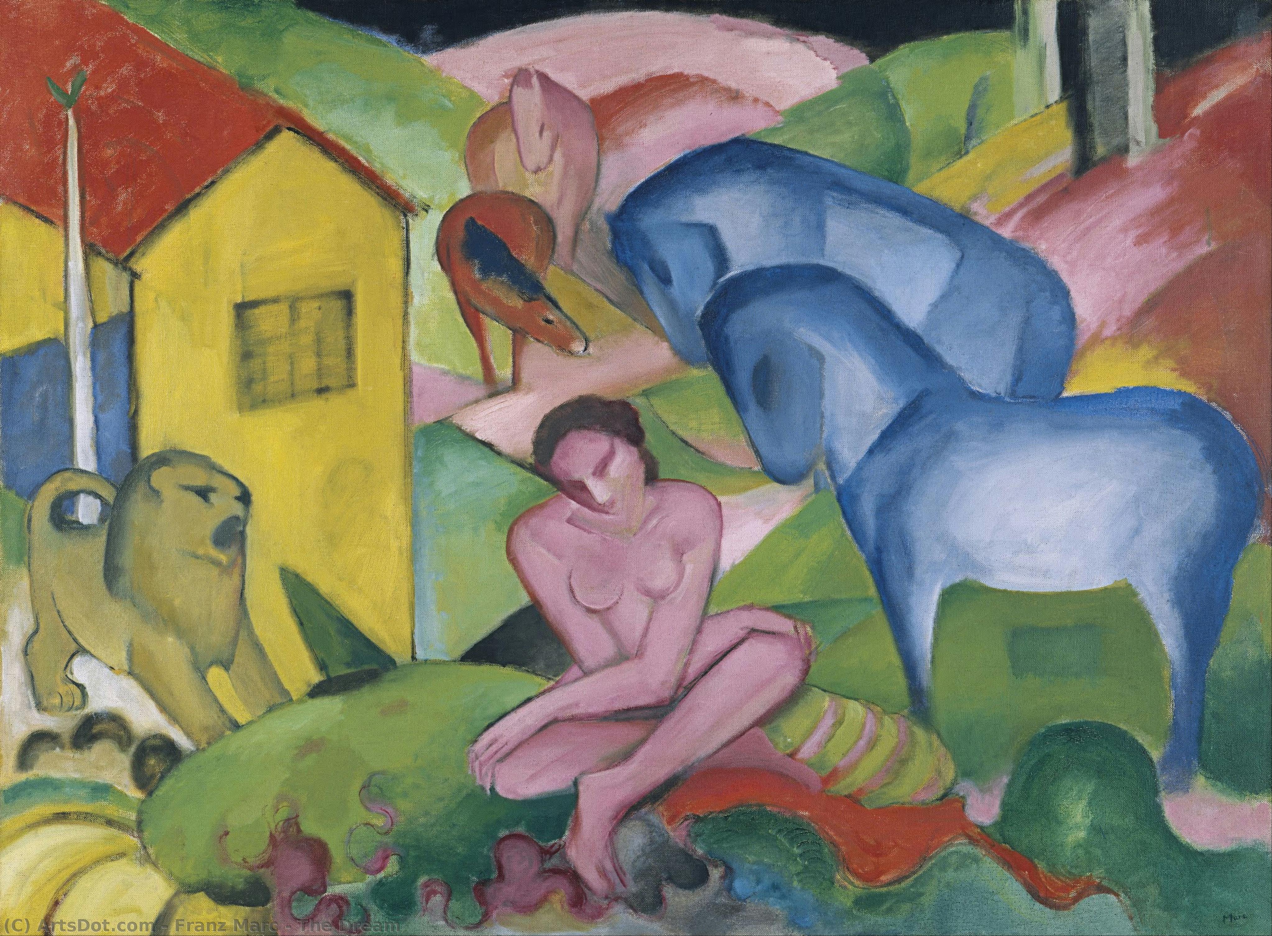 Der Traum — Franz Marc
