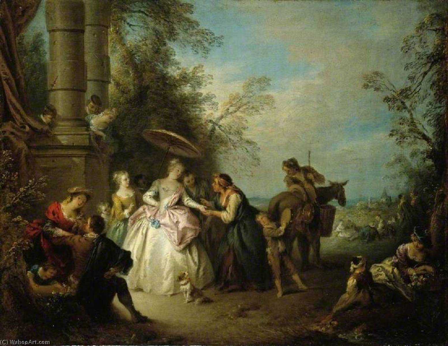 The Fortune Teller — Jean-baptiste Pater