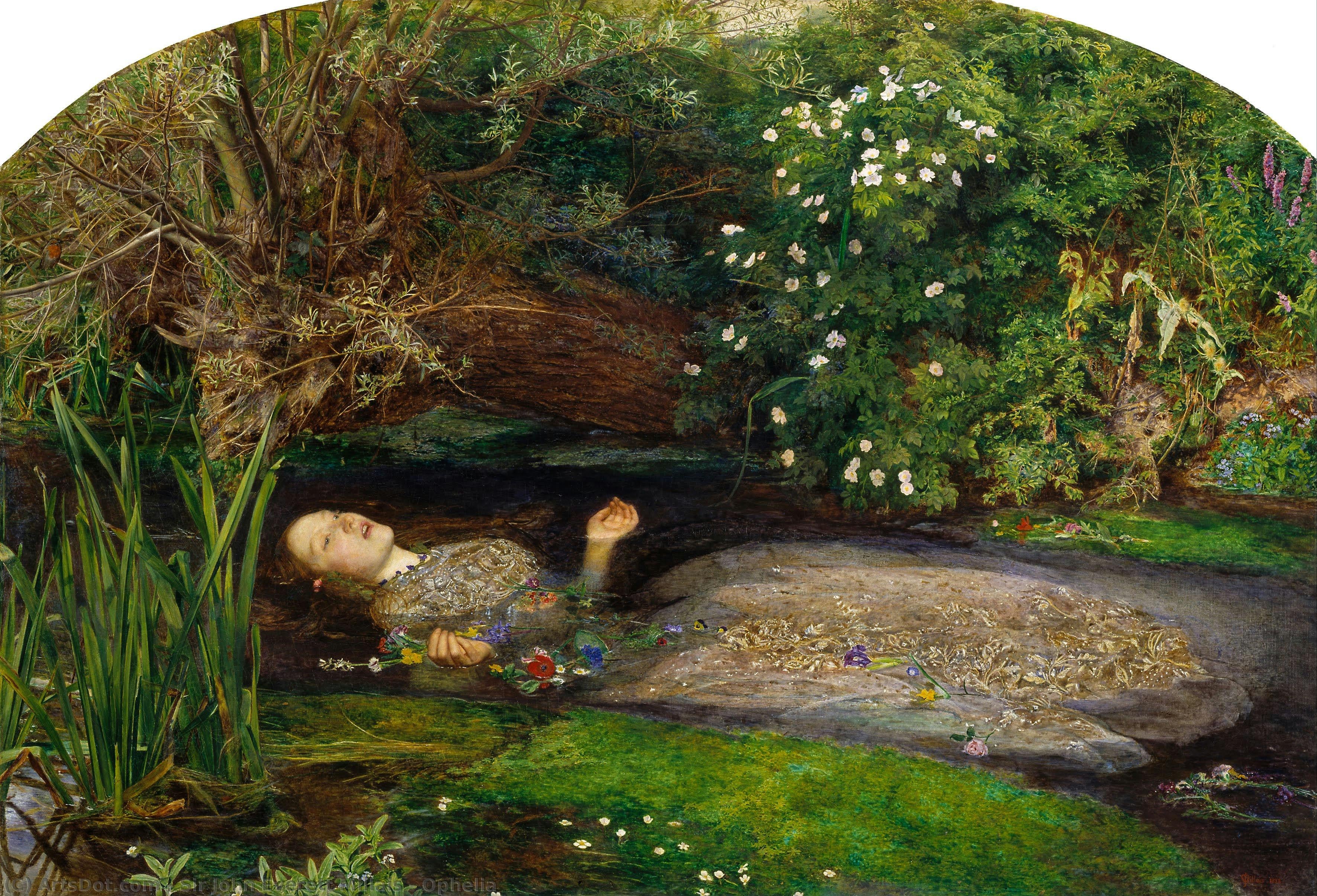 Ophelia — Sir John Everett Millais