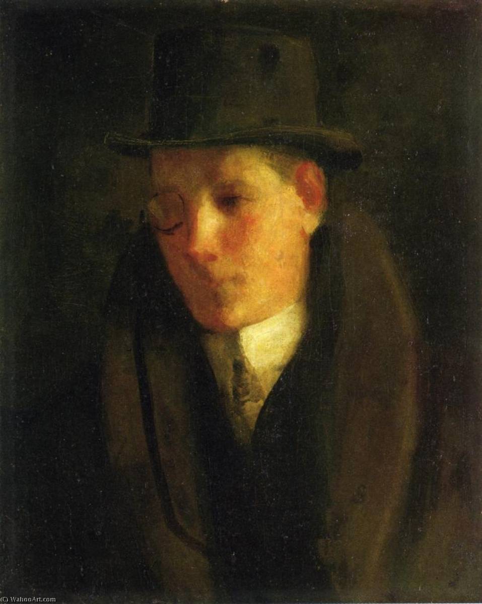 Man With A Monocle — George Benjamin Luks