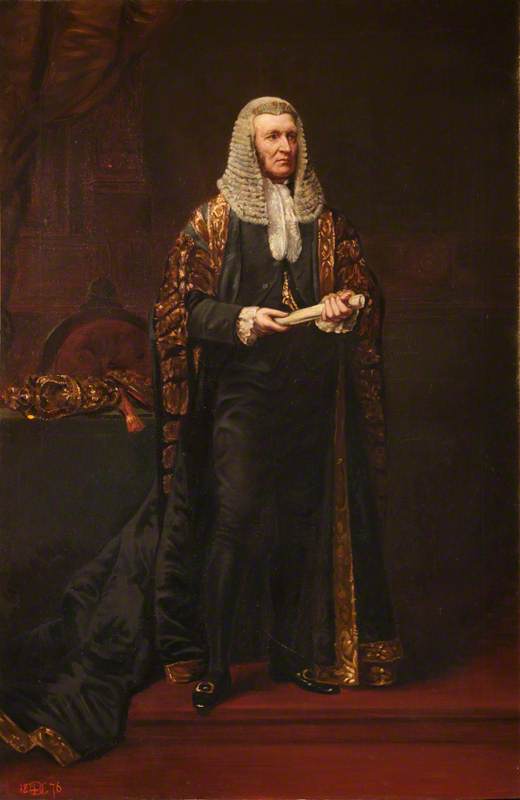 Der Ehrenwerte Hugh Mccalmont Cairns (1819–1885), 1. Earl Cairns, Pc, Qc, Dcl — Lowes Cato Dickinson