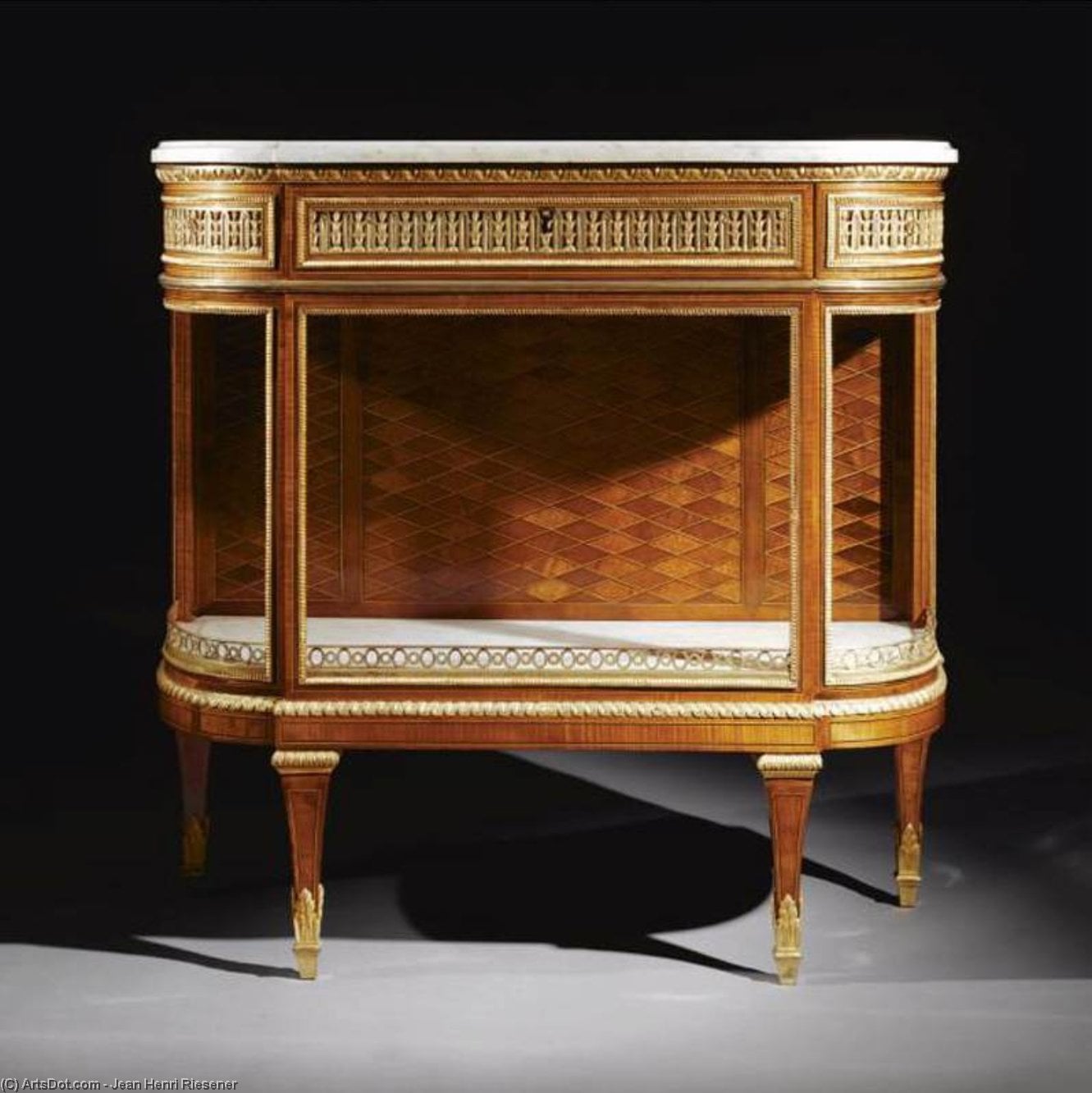 Console-desserte — Jean Henri Riesener
