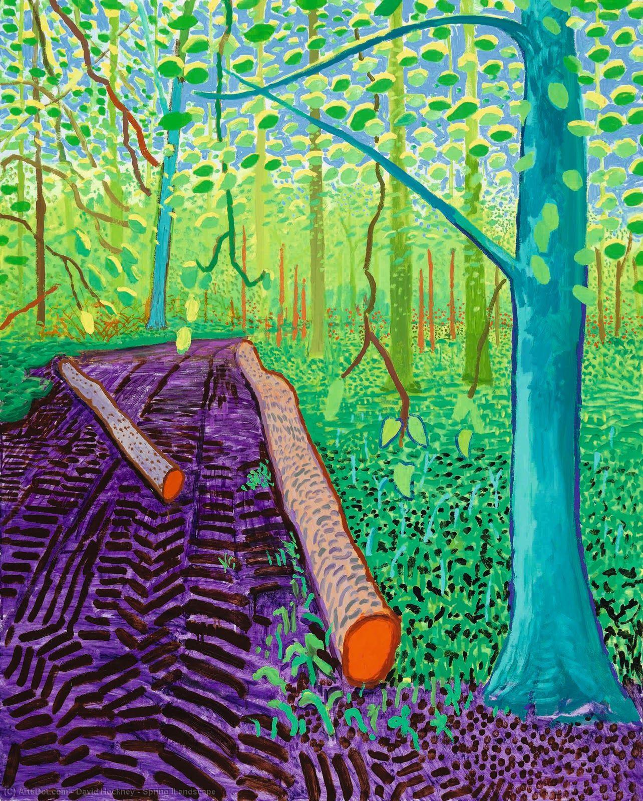 Spring Llandscape — David Hockney