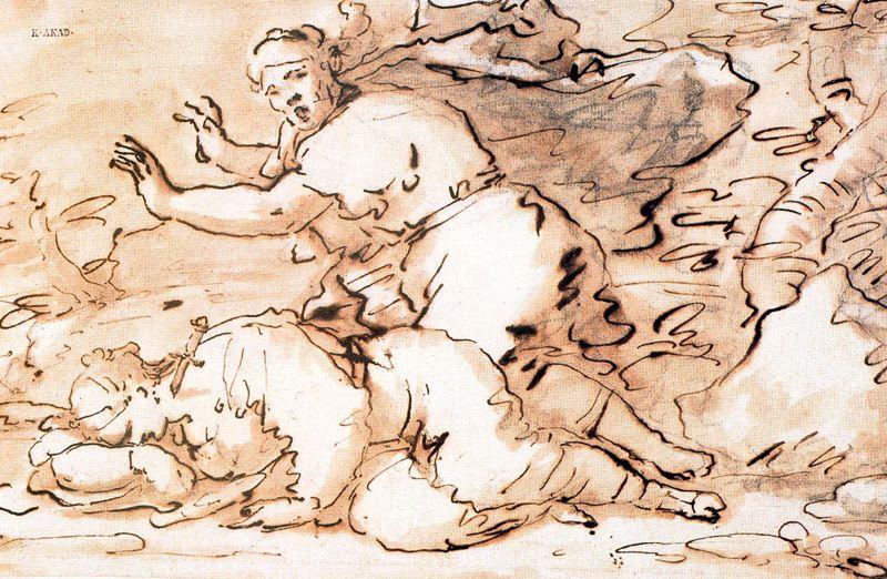 Tragic Scene — Luca Giordano
