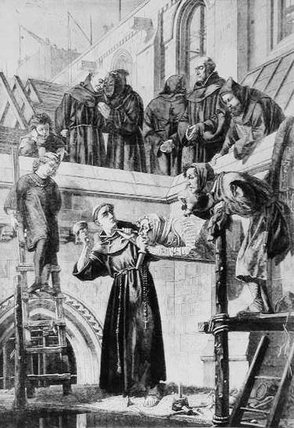 The Franciscan Sculptor — Henry Stacy Marks