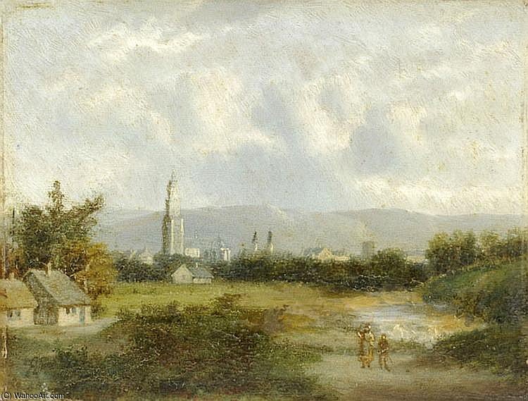 Dutch Landscape — Carl Eduard Ahrendts