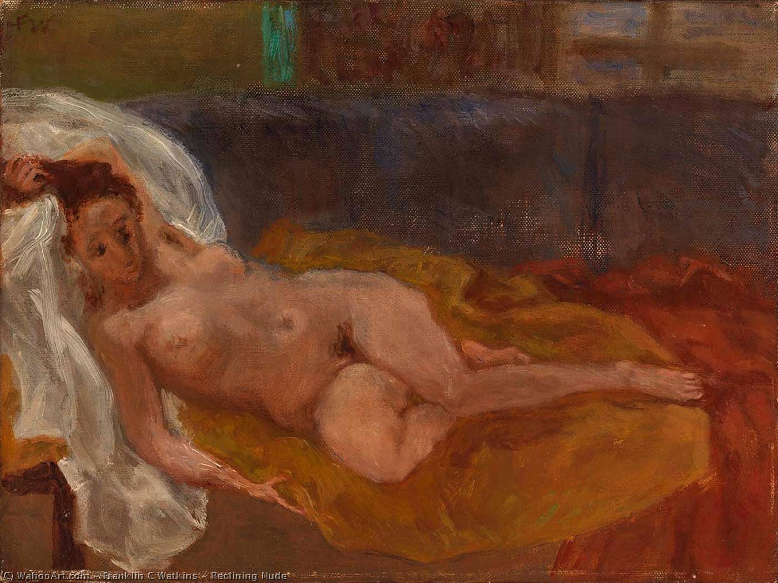 Reclining Nude — Franklin C Watkins