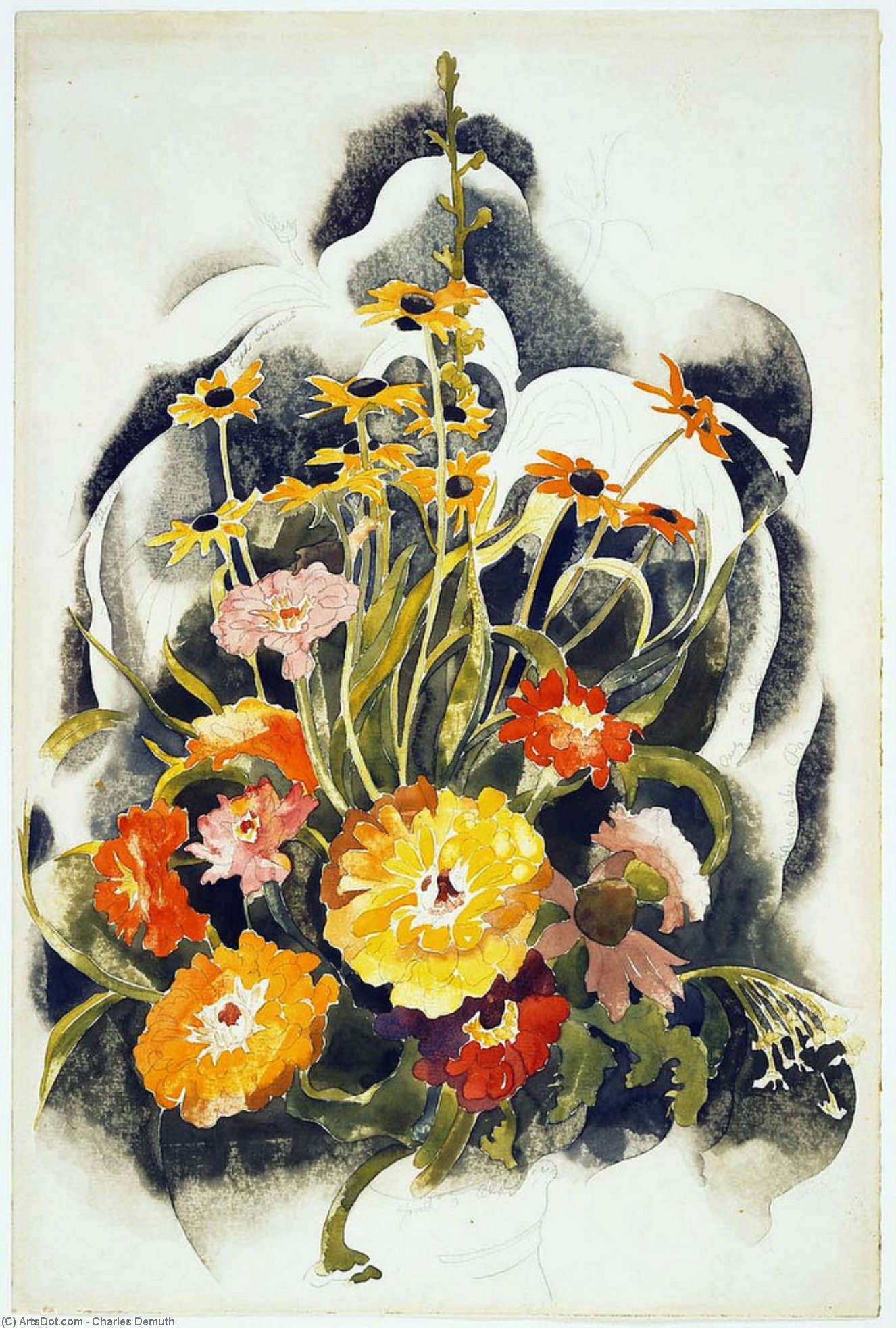 Youth And Old Age — Charles Demuth