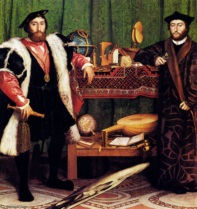 Die Botschafter — Hans Holbein Der Jüngere