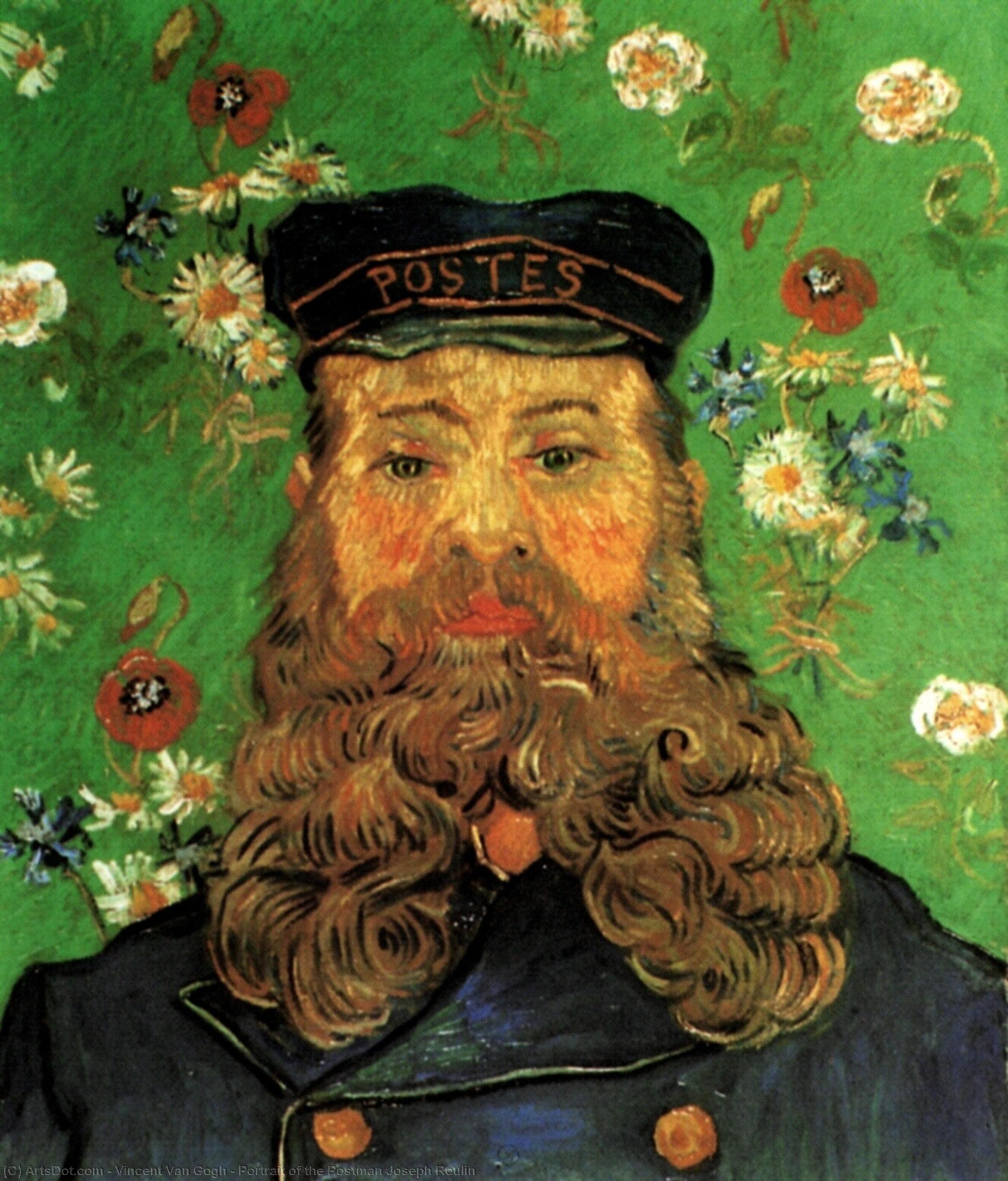 Porträtt Av Brevbäraren Joseph Roulin — Vincent Willem Van Gogh