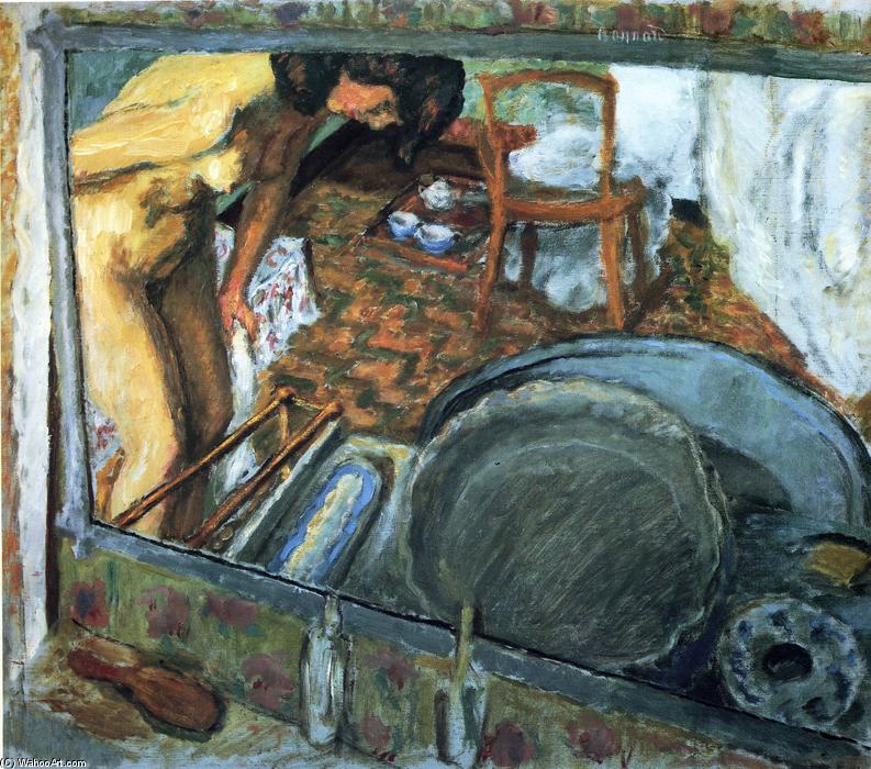 Tub In A Mirror — Pierre Bonnard