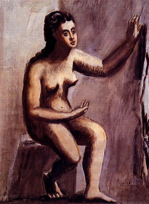 Žena Posedující — Pablo Picasso