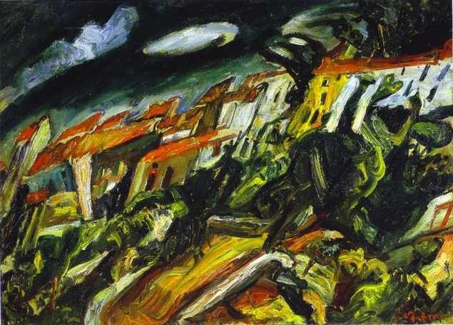 View Of Ceret — Chaim Soutine