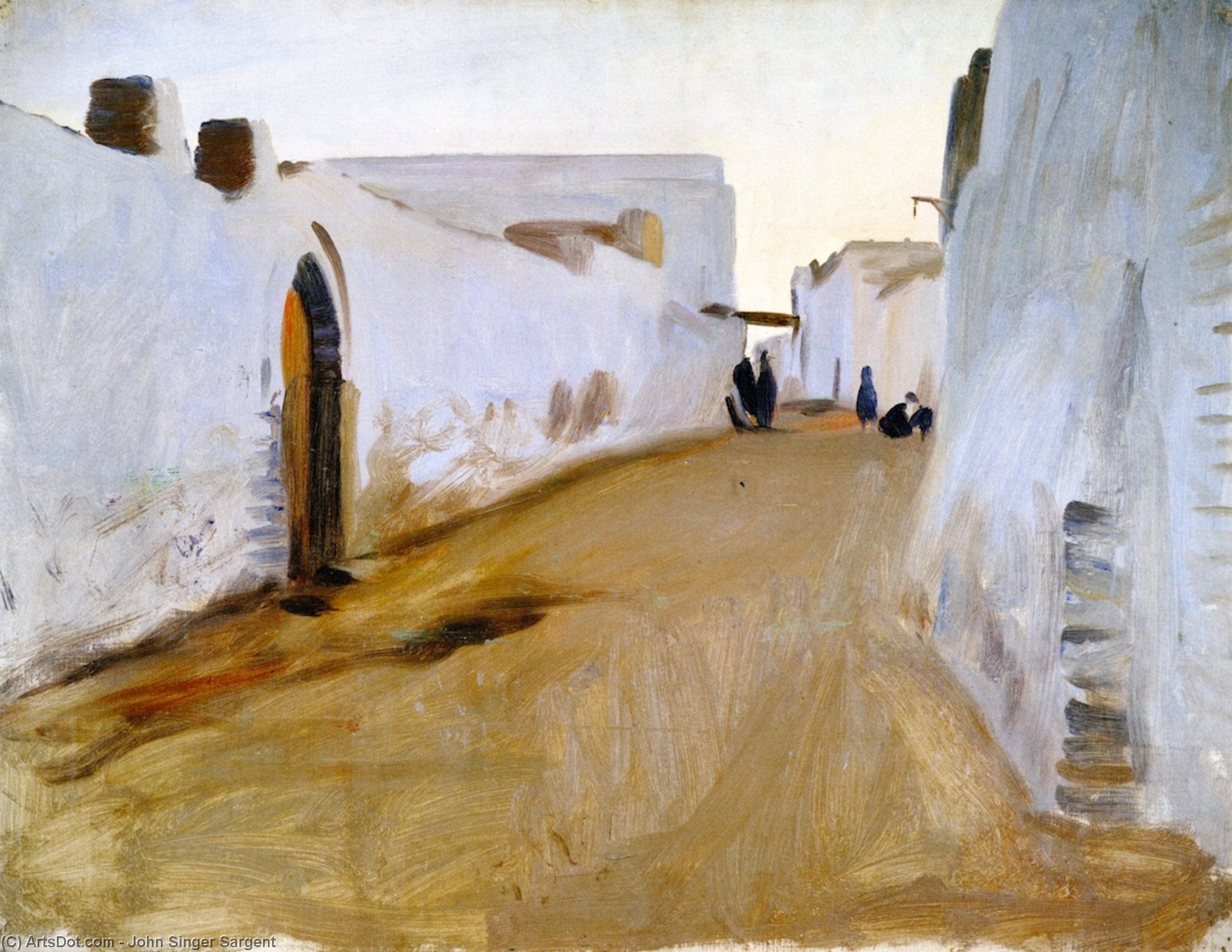 Scène De Rue — John Singer Sargent