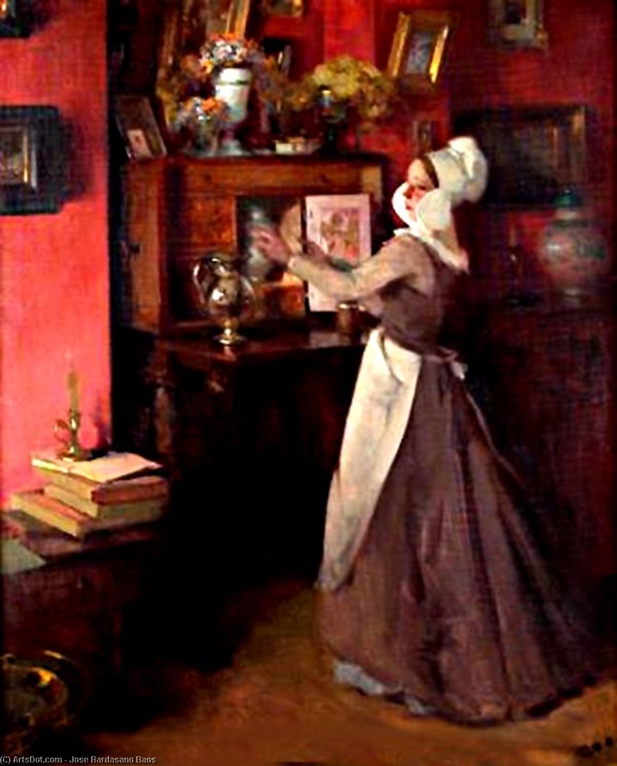 Mujer De Pie — José Bardasano Baos