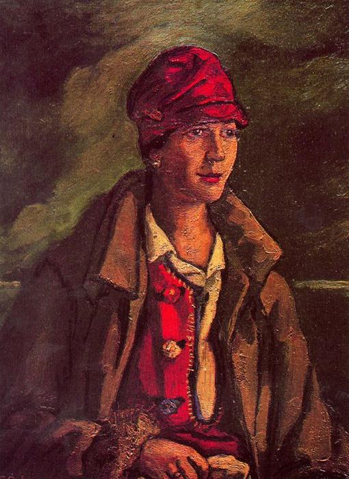 Retrato De Dña. Amalia Gutierrez-solana, Vda. De Pérez Mínguez — José Gutiérrez Solana