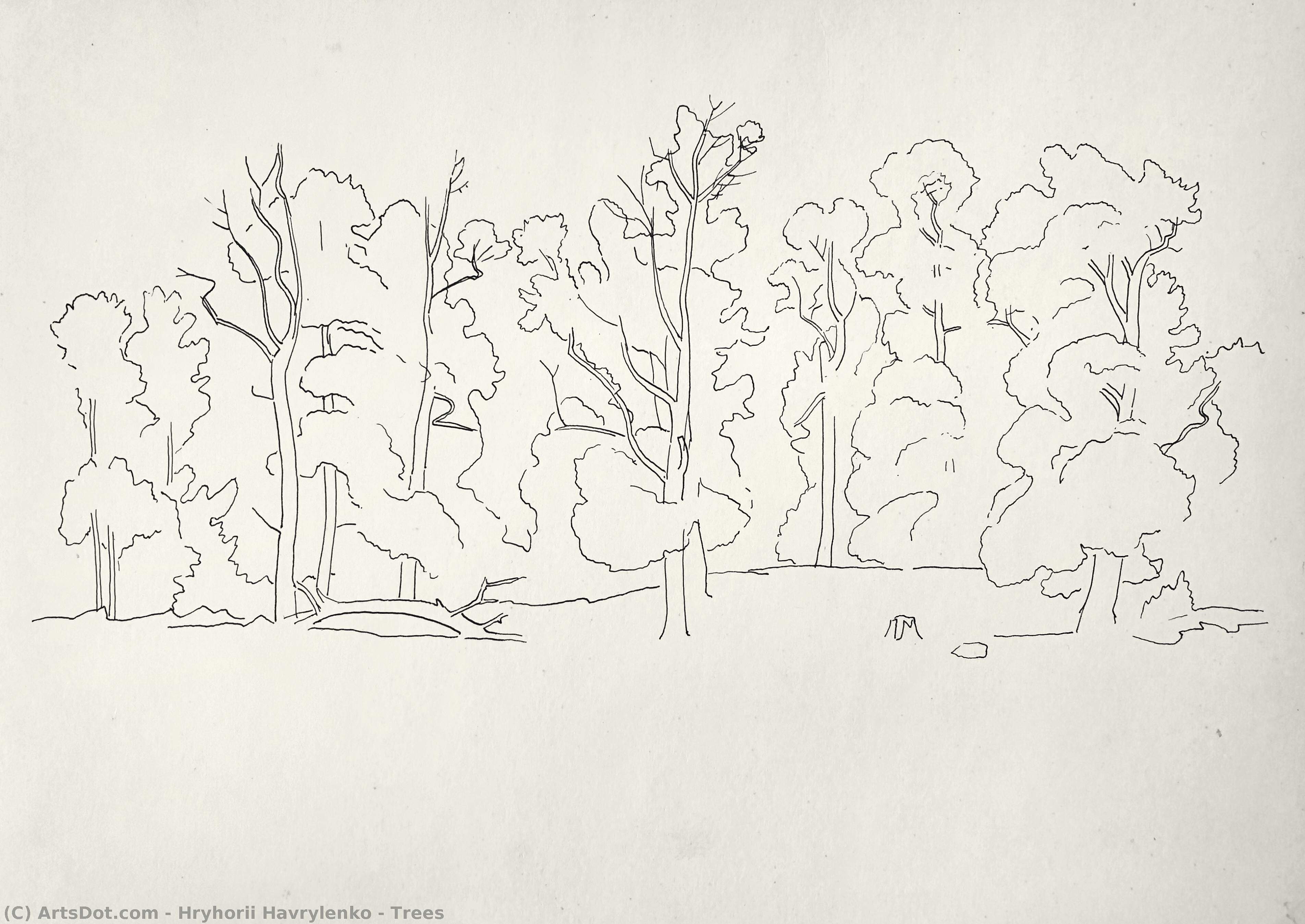 Trees — Hrygorij Havrylenko